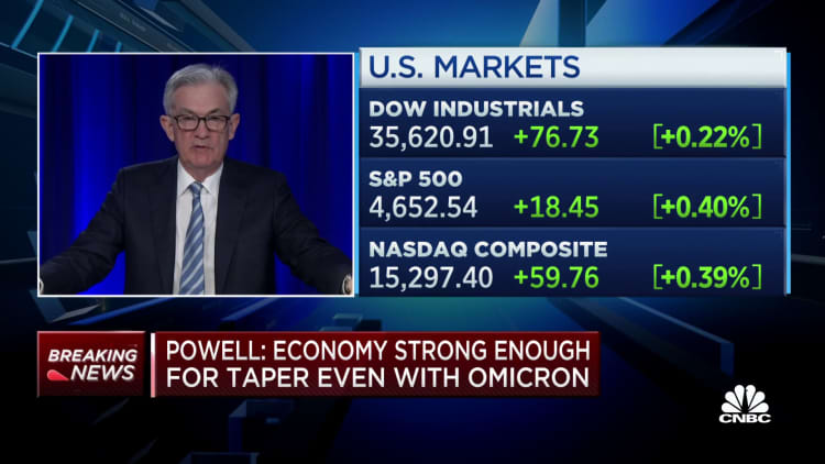 The actual rate decisions we make will depend on our evolving assessment of the forecasts: Powell