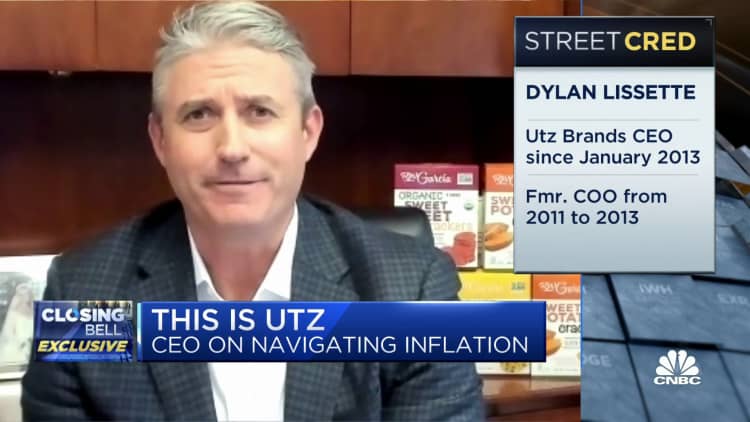 High labor, commodity costs have caused Utz to stay agile and mold its business, says CEO