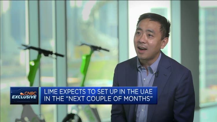 U.S. e-scooter startup Lime says it wants to invest in the Gulf states and is ready to go public