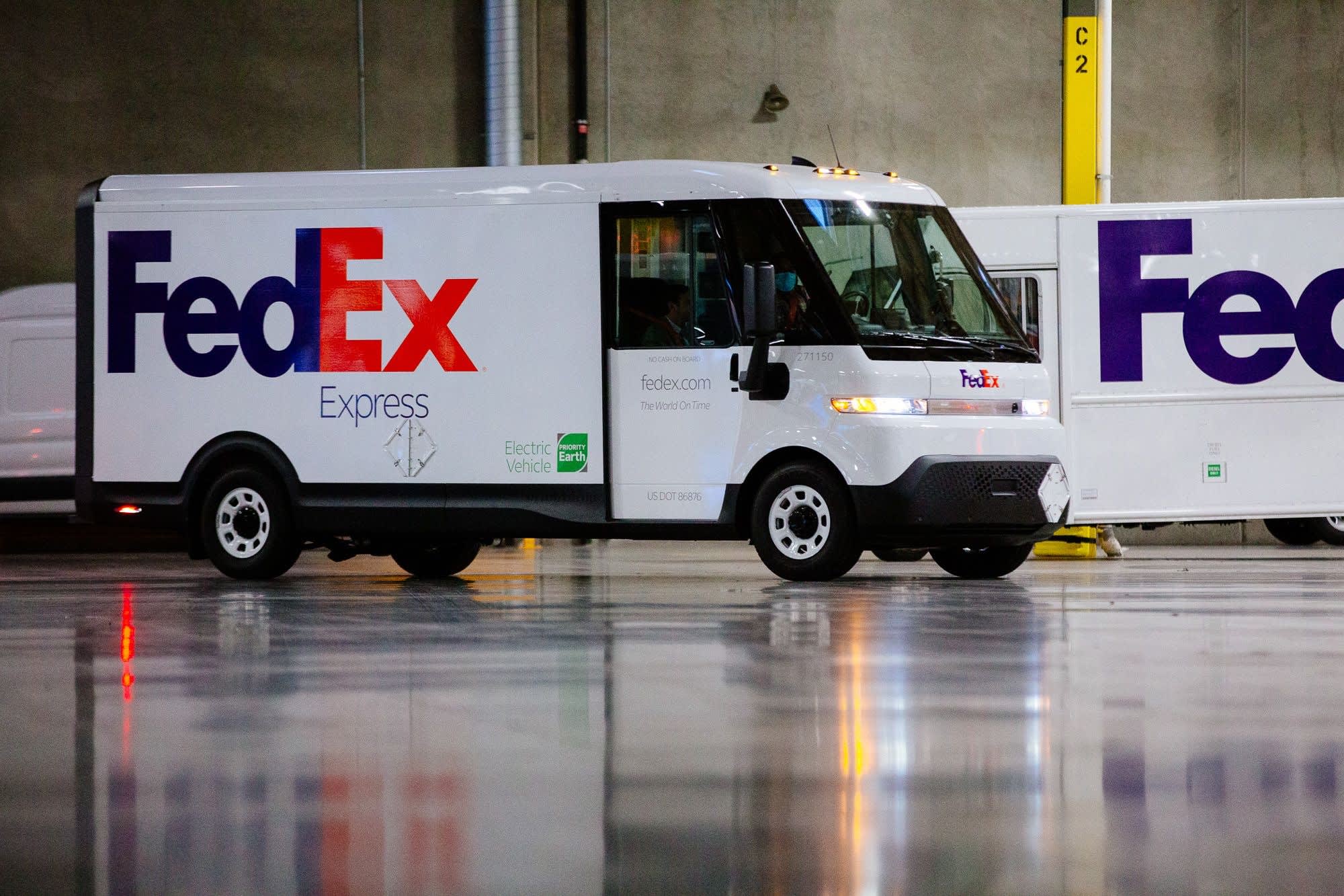 FedEx gets first of 500 electric trucks from GM’s EV unit in move to green logistics