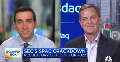 Nasdaq President Nelson Griggs: 2022 is a 'real big year' for SPACs