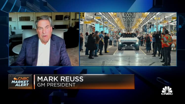 Hummer EV in great shape to match chip supply, says GM President Mark Reuss
