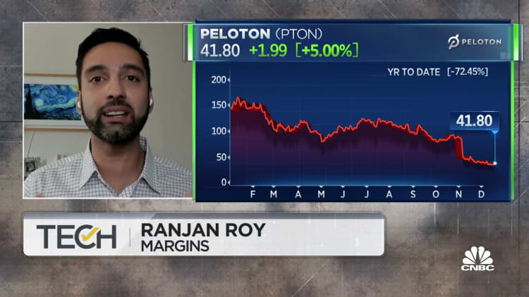 Peloton represents pandemic-story stock, says Ranjan Roy