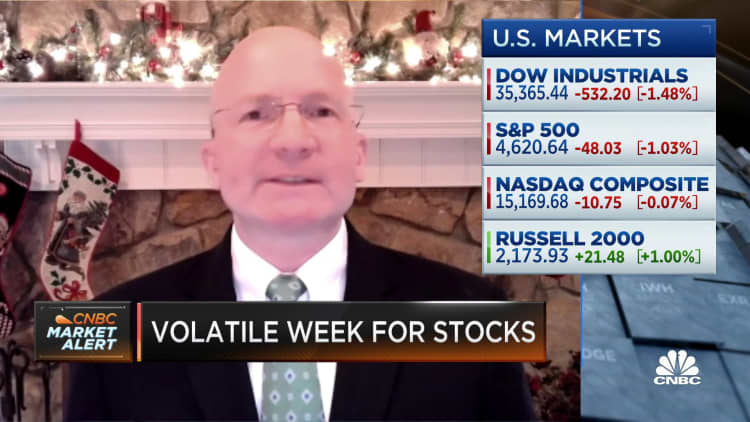 We’re probably at the end of a market correction, says Tony Dwyer