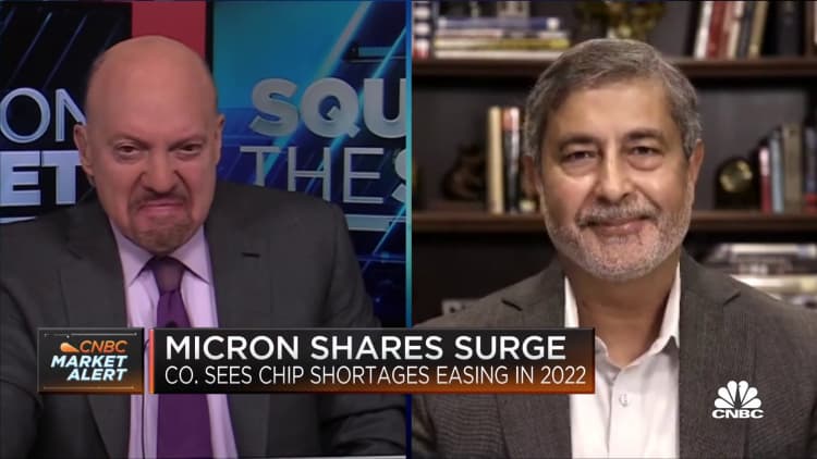 Chip shortages easing in certain parts of the market, says Micron CEO Mehrotra