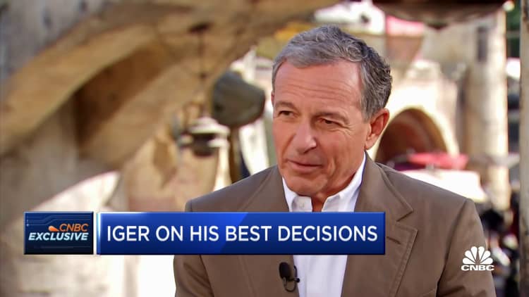 Pixar deal completed to show Disney employees it was a new day, says former CEO Bob Iger