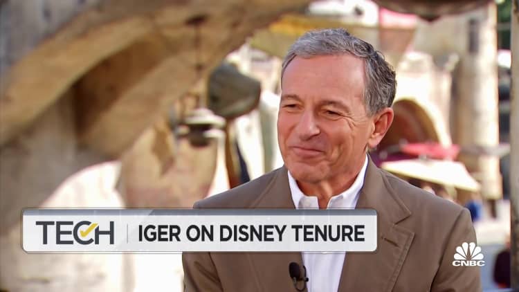 App-based entertainment is replacing linear channels like traditional media, says fmr. Disney CEO Bob Iger