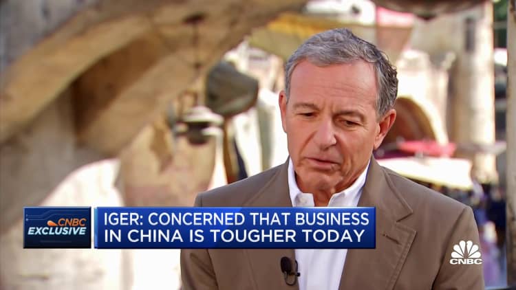 Some of my optimism on China has eroded, says outgoing Chairman Bob Iger