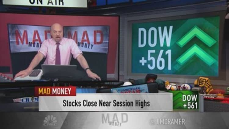 Jim Cramer explains why he thinks Micron's strong quarter helped lift market sentiment Tuesday
