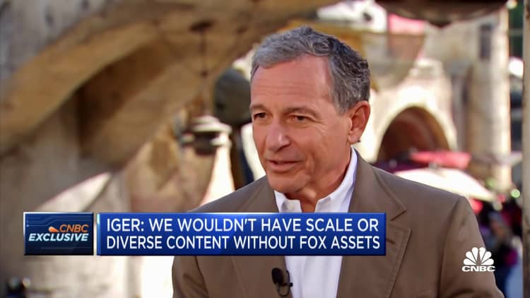Disney's Bob Iger on Fox deal and business with Rupert Murdoch