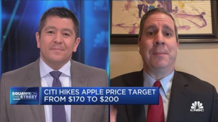 Citi's Jim Suva lays out five reasons Apple's stock will grow