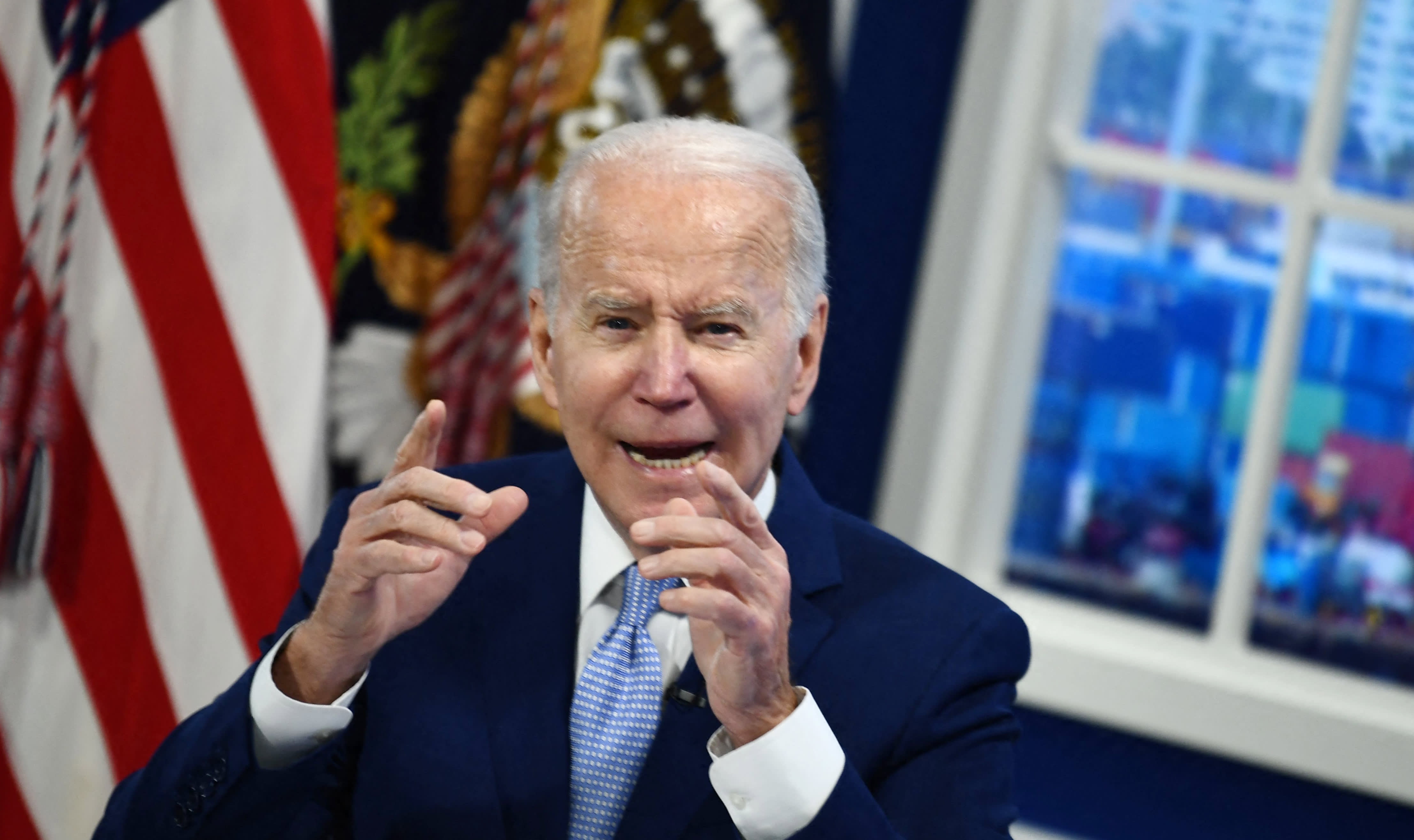 Biden says Covid surge needs to be solved at state level, vows full federal supp..