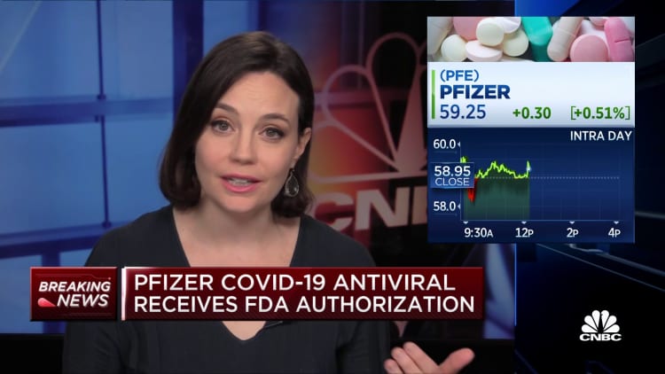 Pfizer Covid antiviral Paxlovid receives emergency authorization