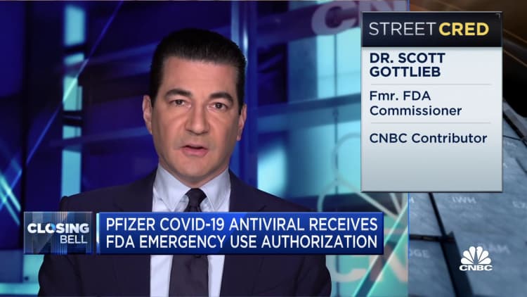 Pfizer Covid-19 antiviral a real game changer, says former FDA Commissioner Dr. Scott Gottlieb