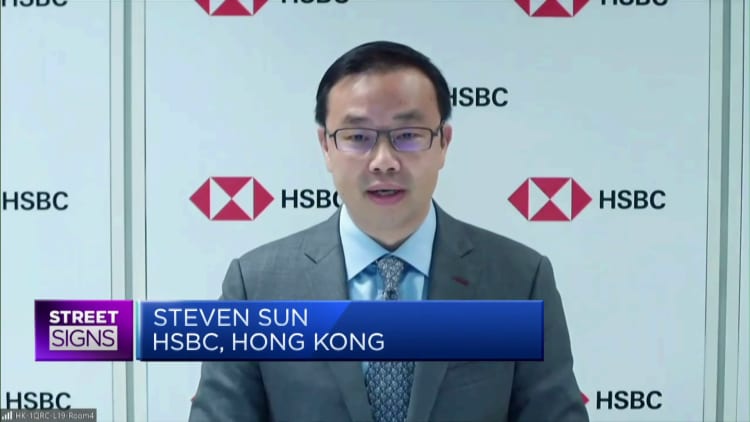 HSBC expects China's tech and 'green' investments to 'pick up the slack' for property sector