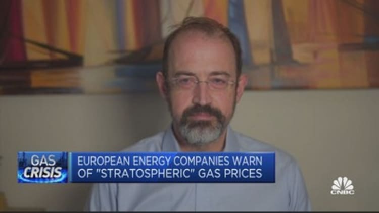 European natural gas markets 'distressingly short' of gas in storage and on tap, expert says
