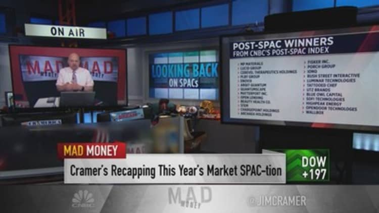 Jim Cramer says these 3 post-SPAC merger stocks may be worth owning