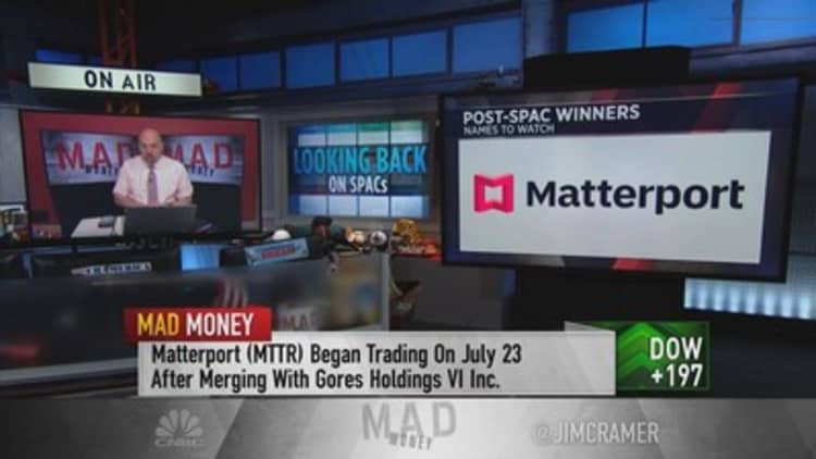 Here's why Jim Cramer says Matterport can be bought as a speculative play