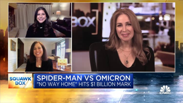 "Spider-Man: No Way Home" crosses $1 billion mark despite omicron fears