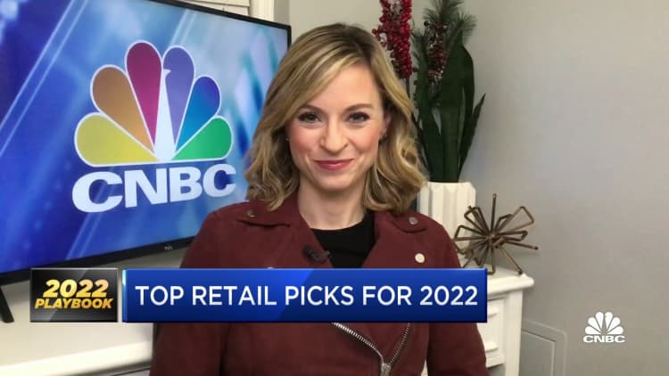 These are Wall Street's top retail picks for 2022