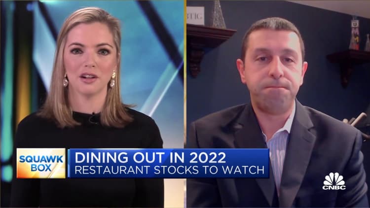 BTIG's Peter Saleh on the top restaurant stocks to watch in 2022