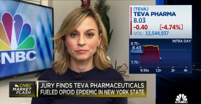 Jury finds Teva Pharmaceuticals fueled opioid epidemic in New York State