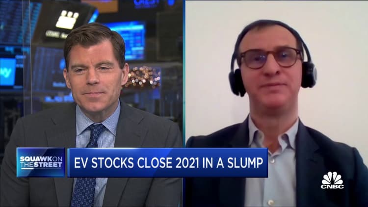 Oppenheimer analyst Rusch breaks down 2022 EV outlook, Tesla's growing competition and more
