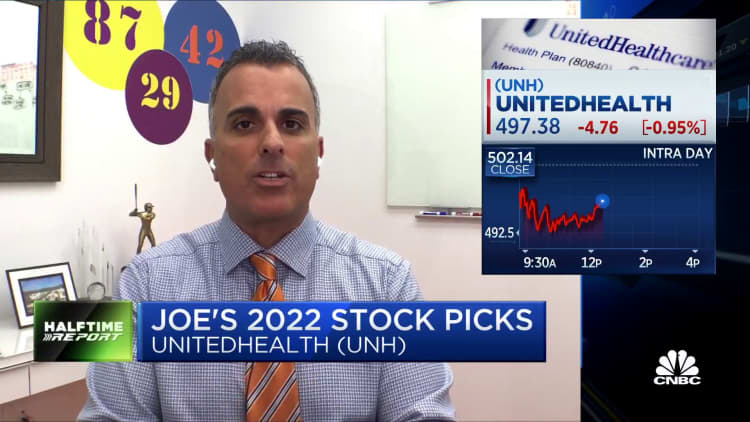 Joe Terranova's top 2022 stock picks: UNH, XM, IBKR