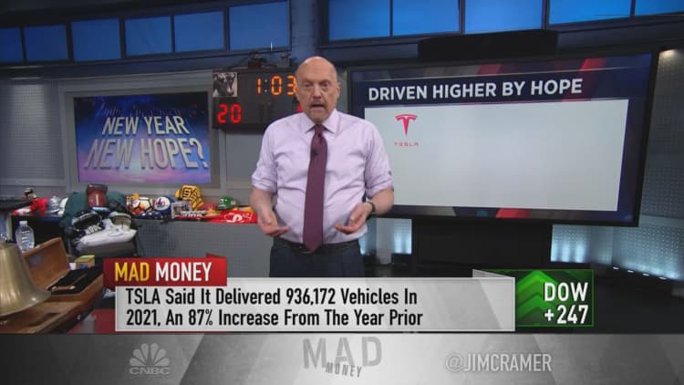 Jim Cramer says investors must be prepared for another strong stock market in 2022