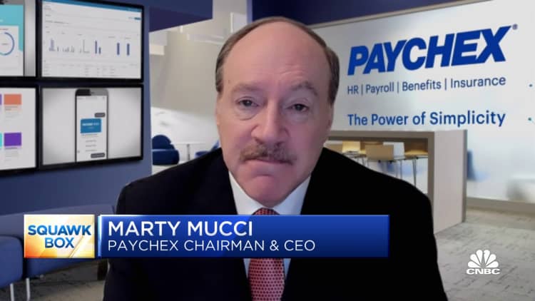 Omicron Covid variant hasn't impacted small business job growth so far: Paychex CEO