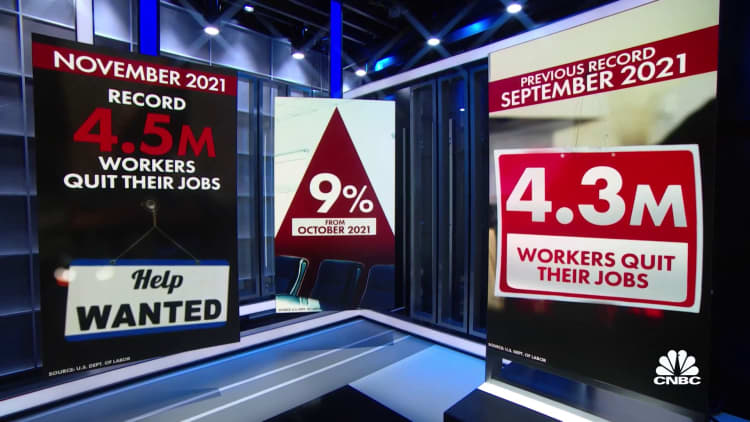 4.5M people left their jobs in November