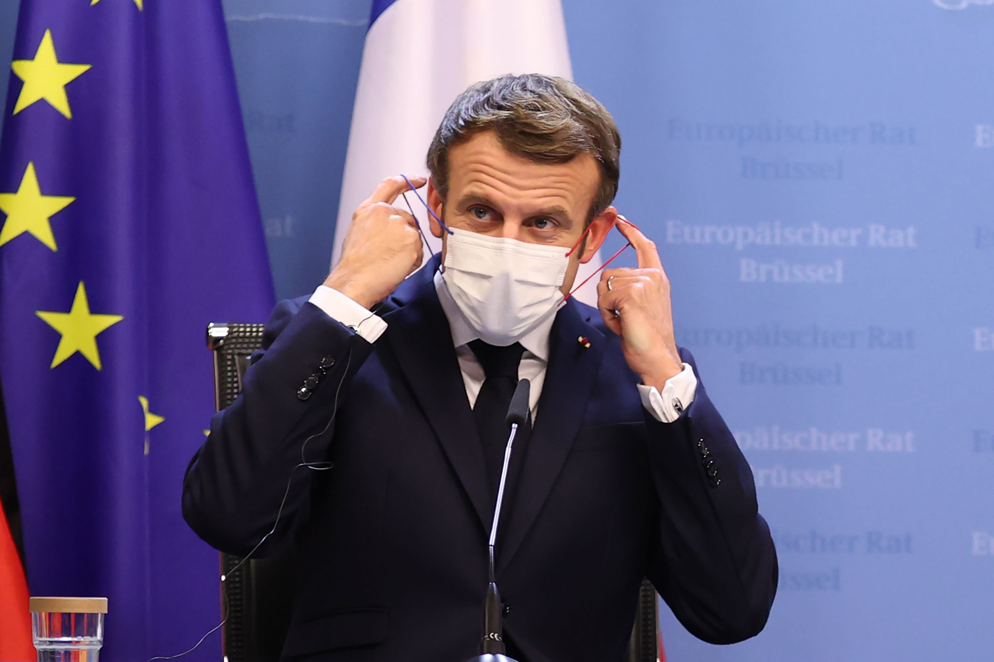 الرئيس الفرنسي يريد مضايقة غير الملقحين