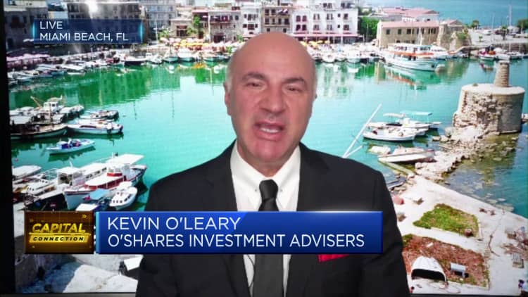 Kevin O'Leary says the U.S. Fed is unlikely to hike interest rates three times in 2022