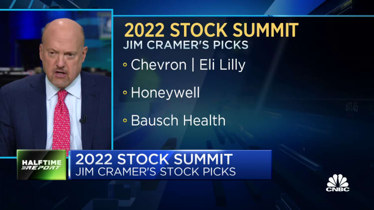 Jim Cramer's top stock picks: Eli Lilly, Honeywell, Bausch Health