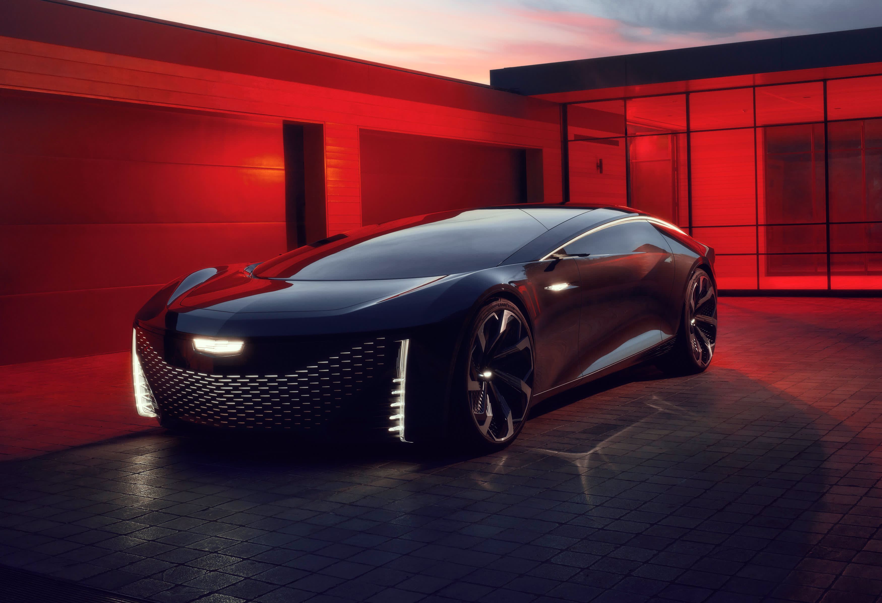 GM CEO Mary Barra unveils new self-driving Cadillac concept vehicle
