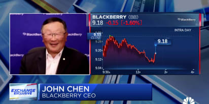 Watch CNBC's full interview with BlackBerry CEO John Chen on expanding into cybersecurity