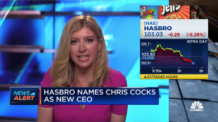 Hasbro Taps Chris Cocks As New Ceo