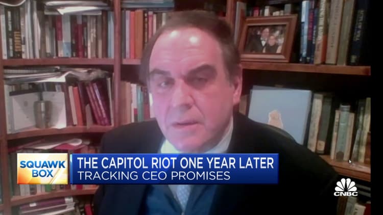 Leadership expert Sonnenfeld on corporate political donations one year after Capitol riot