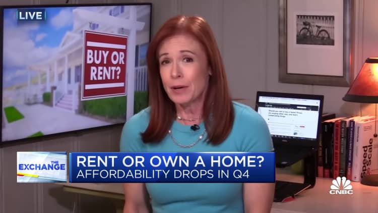 It's more affordable to own than to rent, but gap is narrowing
