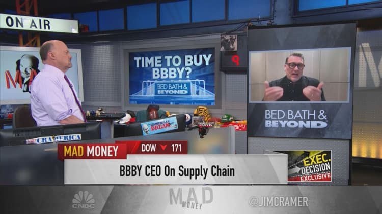 Bed Bath & Beyond CEO explains what caused an estimated $100 million in lost 3Q sales