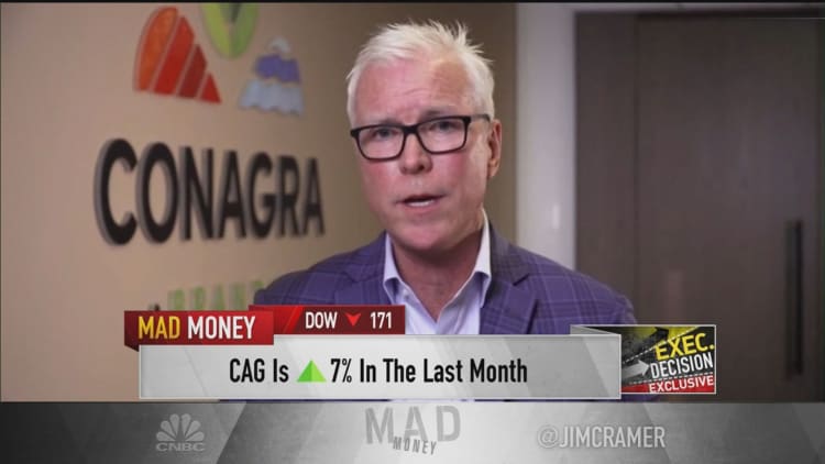 Conagra Brands CEO says inflation won't go away even after Covid omicron wave passes