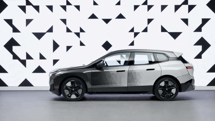 BMW unveils iX Flow concept car that changes colors