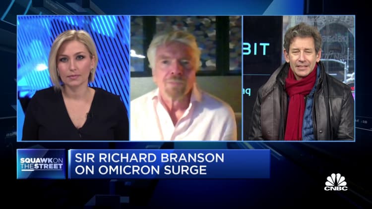 Watch CNBC's full interview with Virgin Group founder, Sir Richard Branson