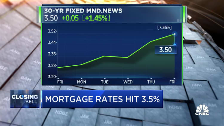 Mortgage rates hit 3.5% and could go higher