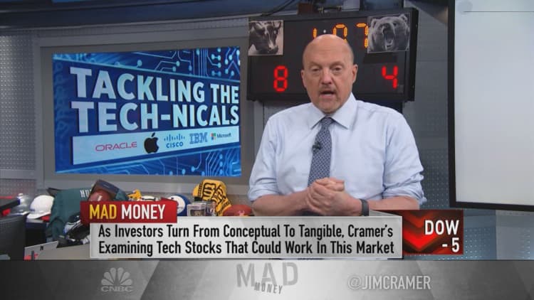 These 5 'old tech' stocks could have big years in 2022, says Jim Cramer