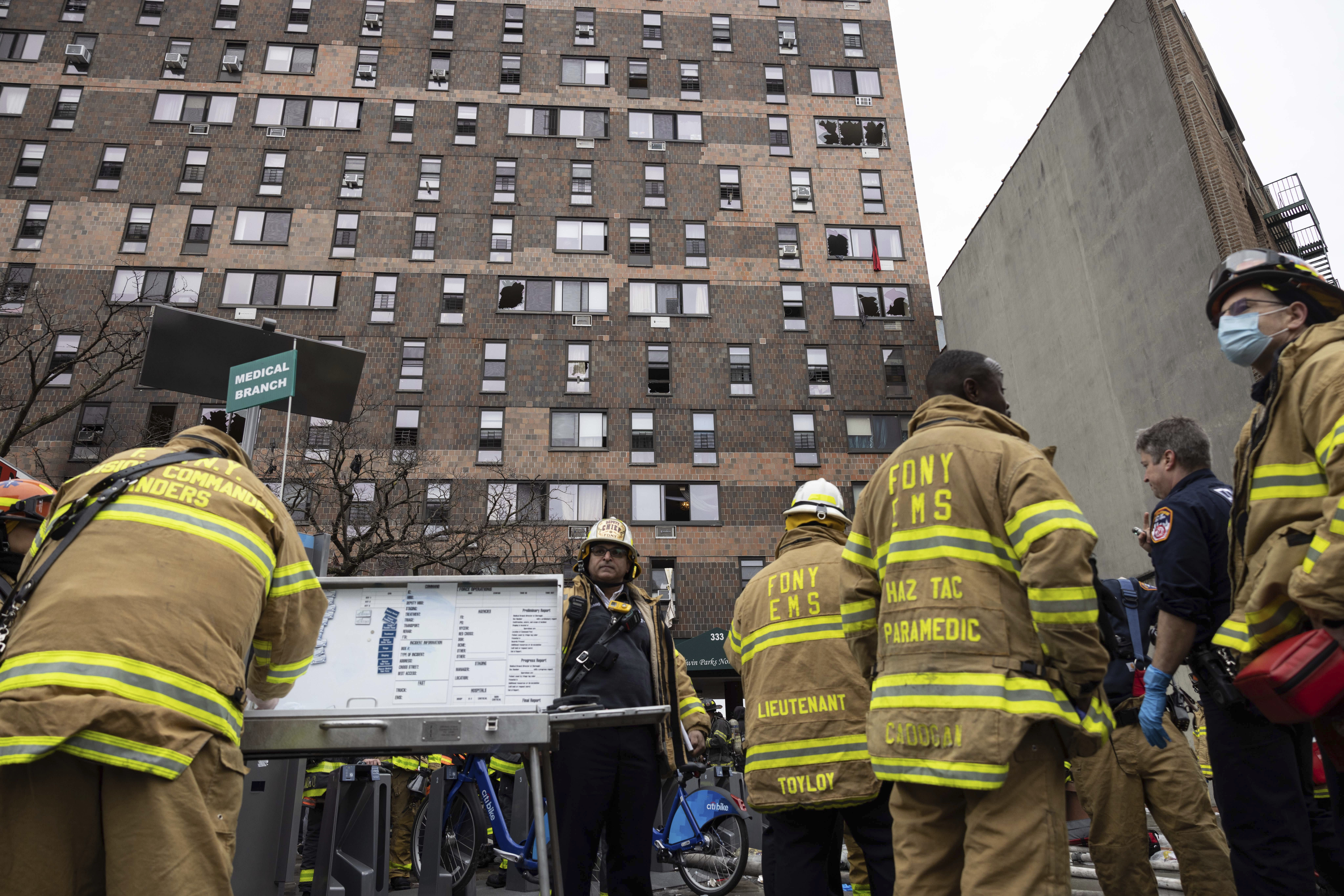 19 dead, including 9 children, in devastating New York City apartment fire