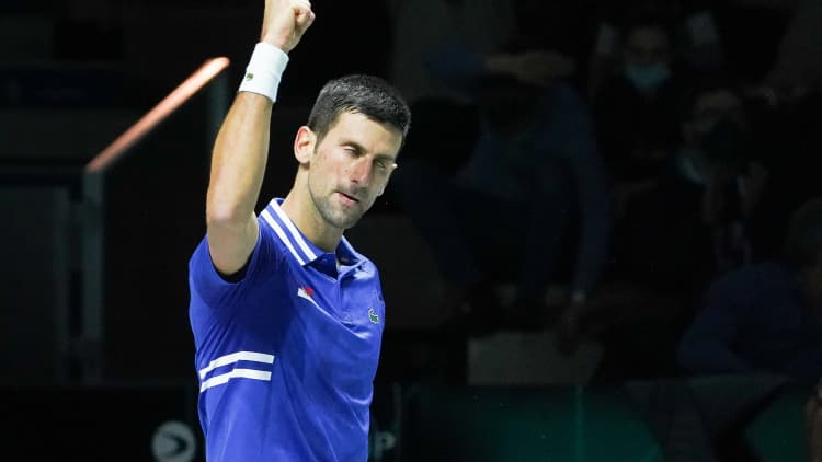 Tennis star Novak Djokovic is back on the court after an Australian judge revoked his visa cancellation