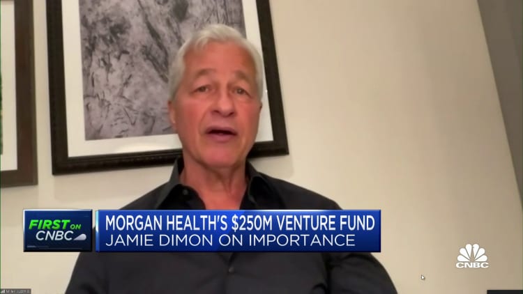 JPMorgan's Jamie Dimon discusses the impact of company's $250M venture fund on health care