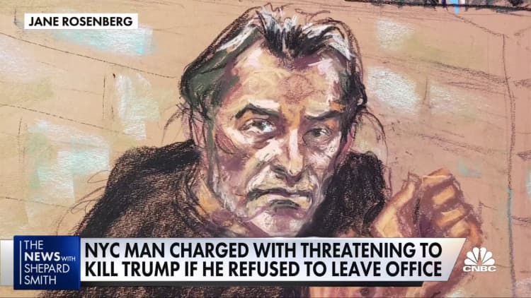 New York City man arrested after threatening Trump