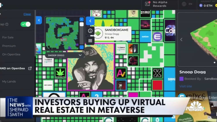 Investors Pay Millions for Real Estate in the Metaverse